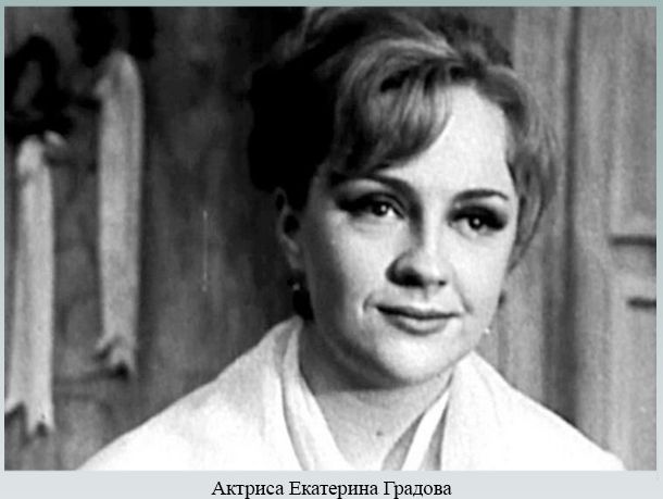 Актриса Екатерина Градова