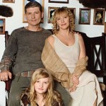 Елена Проклова с семьей