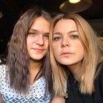 Ирина Пегова с дочкой