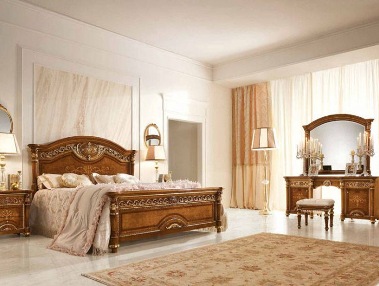 Итальянская мебель для спальни: особенности гарнитура из натуральных материалов