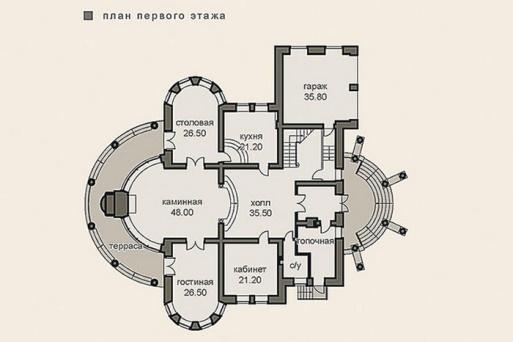 Дом Веры Брежневой в "Миллениум Парке" за 2,5 млн. долларов