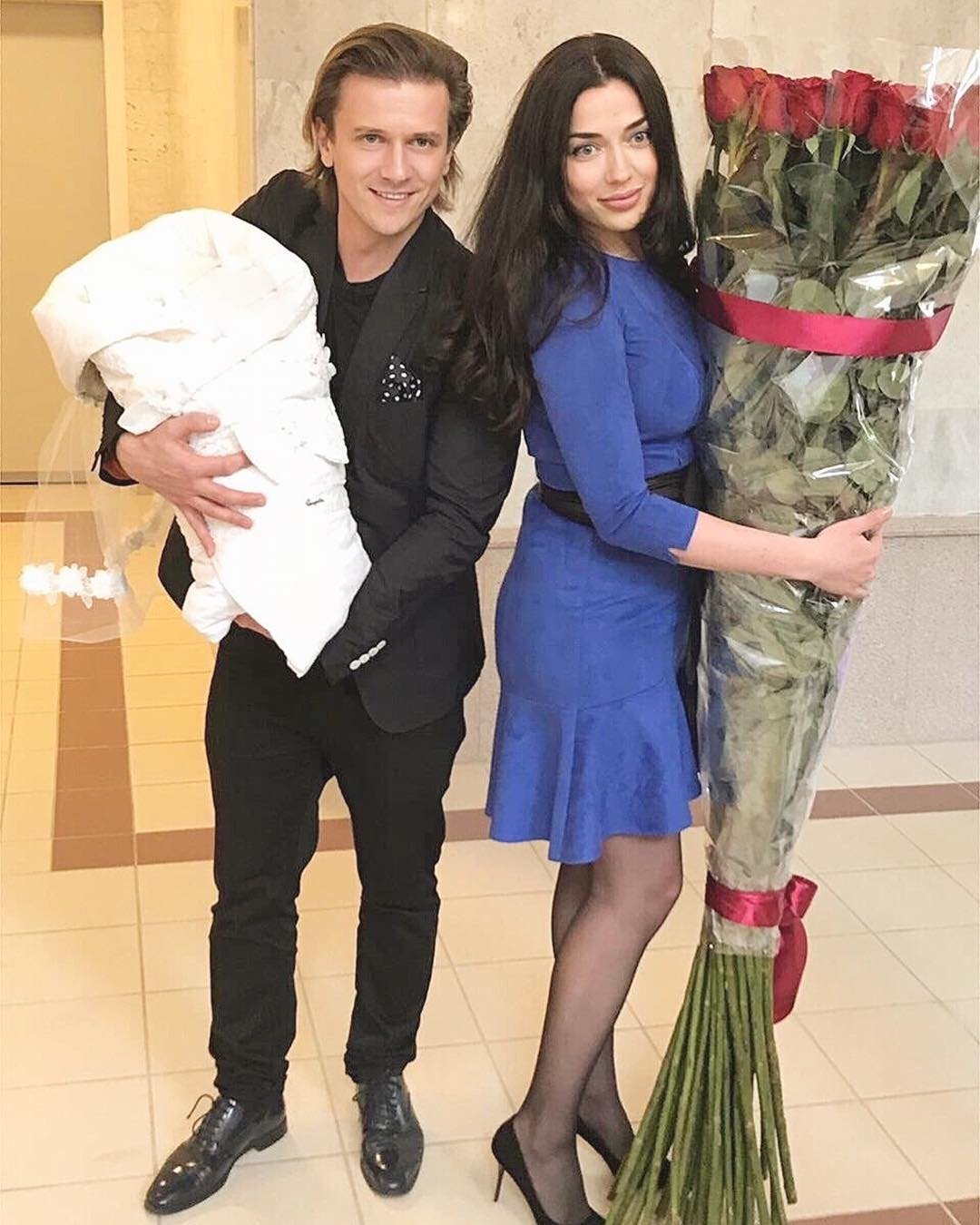 Глеб матвейчук фото с новой женой и ребенком